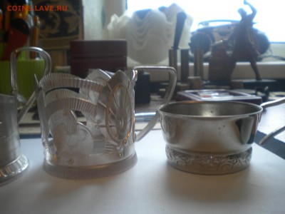 4 подстаканника и поднос недорого 26.04.15 в 22.00 мск - подст 5.JPG