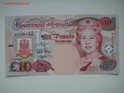 Гибралтар 10 фунтов 1995 г. UNC  21.00 22.04.15 - 006.JPG