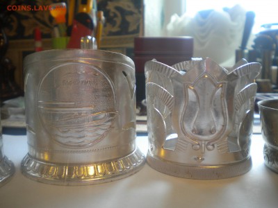 4 подстаканника и поднос недорого 26.04.15 в 22.00 мск - подст 2.JPG