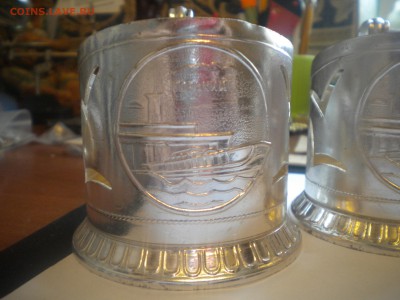 4 подстаканника и поднос недорого 26.04.15 в 22.00 мск - подст 1.JPG