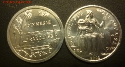 ДК Французкая Полинезия 1 франк UNC ФИКС 25.04 22.00 - P1180263.JPG
