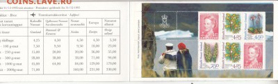 марки Гренландия буклет 1996г - 47а