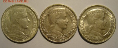 Монеты Латвии 1924 - 1937 г.г. - P1160876.JPG