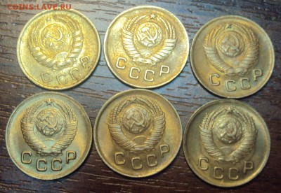копейка 1946 и 5 шт. 1949 в блеске до 23.04 22-30 - DSC03256.JPG