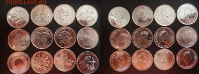 ДК Канада набор 25 ц Миллениум 25.04 22.00 - P1180413.JPG