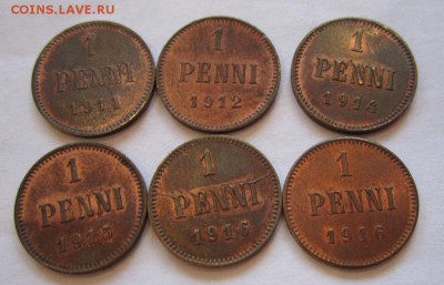 Пенни 1911-1916г  AU-UNS 6шт  до 23.04.2015г в 22.00 мск - IMG_3835.JPG