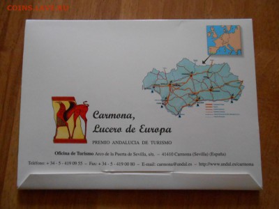 Открытки, Испания, Кармона, набор из 10 штук в обложке - DSCN6956.JPG