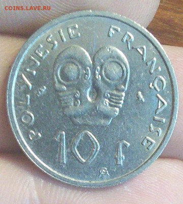 10 франков Французская Полинезия 1967г. - IMG_20150421_191850