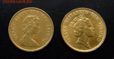 4 - Брит. Гонконг (набор 10 центов) (2 шт.) А