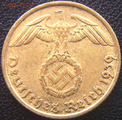 Германия (3-й Рейх)_5 рейхспфеннигов 1939(F); до 22.04_22.14 - 8832