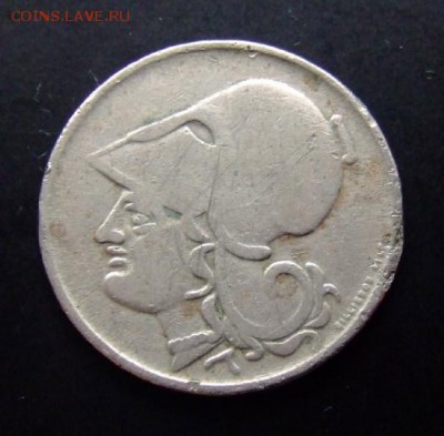 4 - Греция 2 драхмы (1926) «Афина» А