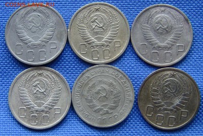 5 копеек 1930-1957 6шт - DSC06944.JPG