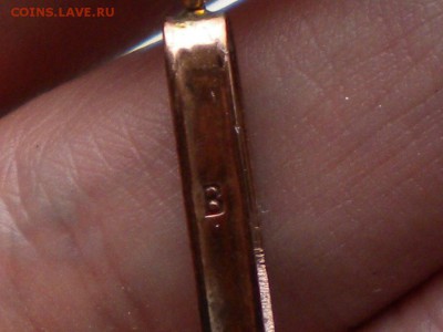 Орден короны Италия ОПРЕДЕЛЕНИЕ КЛЕЙМА на золоте. - RSCN2934.JPG