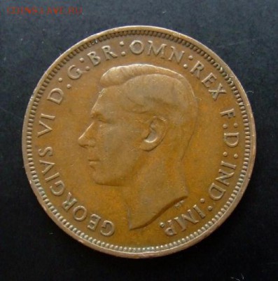 4 - Великобритания 1 пенни (1939) «Георг VI» А