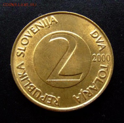 4 - Словения 2 толара (2000) «Ласточка» Р