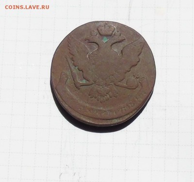 5 копеек Передатировка с 1760 на 1761г до25.04.15г - 222