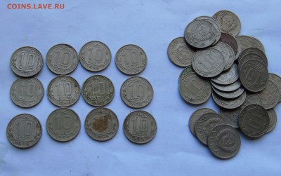 10 коп. 1952.53.54.55.56.57. в КОЛИЧЕСТВЕ! - 10-56-1