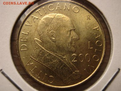 Ватикан 200 лир 2001 до 27.04.15 в 21.00 М - IMG_3443