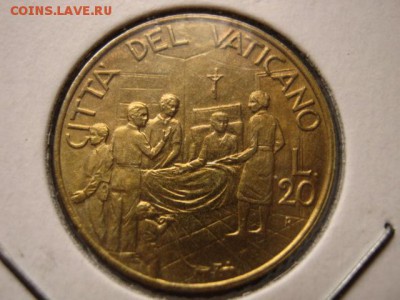 Ватикан 20 лир 1994 до 27.04.15 в 21.00 М - IMG_3447