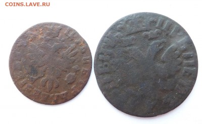 1 копейка полушка 1713 +бонус до 28.4.15 (22.00) - полушка+деньга_ав