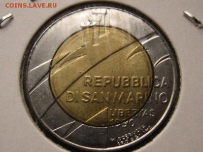 Сан Марино 500 лир 1990 БИМ до 27.04.15 в 21.00 М - IMG_3478