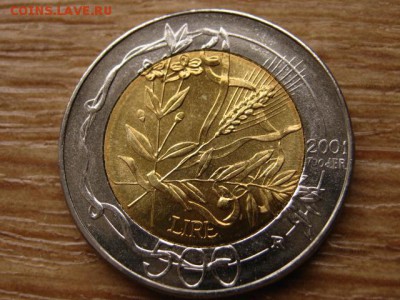 Сан Марино 500 лир 2001 БИМ редкая до 27.04.15 в 21.00 М - IMG_3431