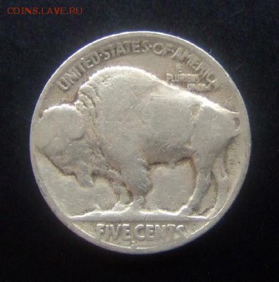4 - США 5 центов (1925) «Бизон; индеец» Р