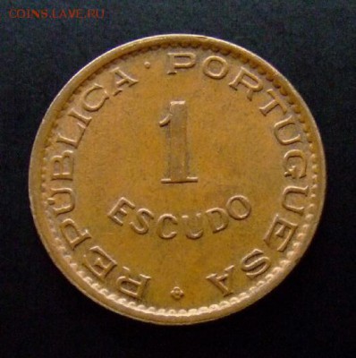 4 - Португ. Ангола 1 эскудо (1974) Р