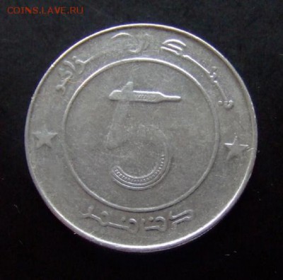 4 - Алжир 5 динар (2010) «Слон» Р