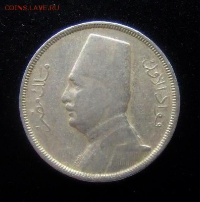 4 - Египет 5 миллим (1935 Н) «Ахмед Фуад I» медь-ник. А