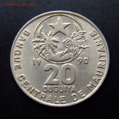 4 - Мавритания 20 угий (1990) Р