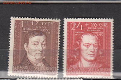 марки Польша ( герал губернаторство) 1944 - 4