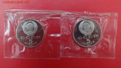 5 рублей 1988 Софиевский в зап. 2шт пруф до 28.04.2015 22-00 - DSC04803.JPG