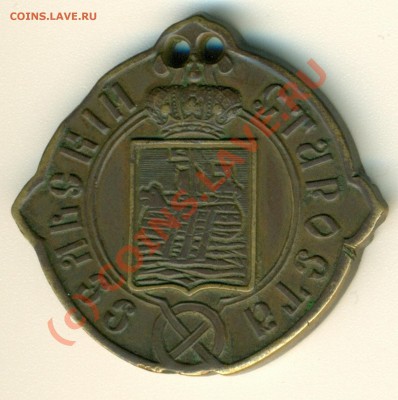 Знак "Сельский староста" Костромская губерния - Селльский староста 2