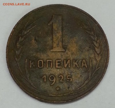 Оцените: 1 коп. 1925г. и 2 коп. 1925г. - 20150424_144049