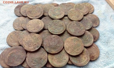 Куча 5 копеек Екатерины 2 на оценку - 1k_2014m_550