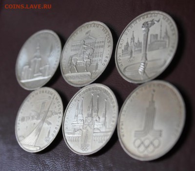 Олимпиада 80, 6 юбилейных рублей до 01.05. - IMG_8230.JPG