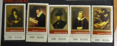СССР, 1983, Эрмитаж живопись Рембранд, чист., полн.серия - DSC05208.JPG