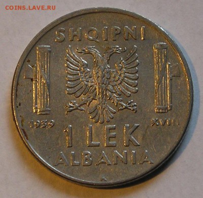 Итал. оккупация Албании, 1 Лек 1939  (30.04) - P1011850.JPG