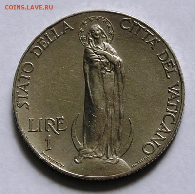 Ватикан, 1 Лира 1931 "Дева Мария" (21.11) - P1011890.JPG