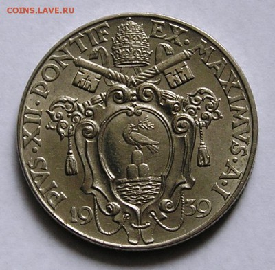 Ватикан, 1 Лира 1939 "Дева Мария" (30.04) - P1011903.JPG