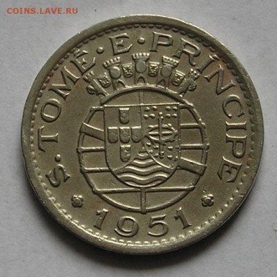 Порт. Сан-Томе и Принсипи. 50 Сентавос 1951 (30.04) - P1011912.JPG