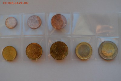Набор евро монет Сан Марино 2006-2007 год - DSC_0278.JPG