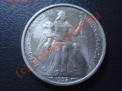 Французская Океания 5 франков 1952 до 01.07 в 21.00 М - P6283343.JPG
