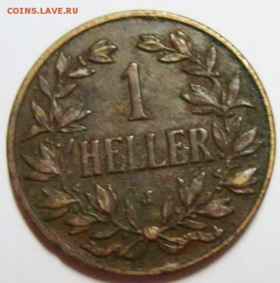 1 геллер Немецкая Восточная Африка 1908г J до 01.05.15г - 35981_1_exposure