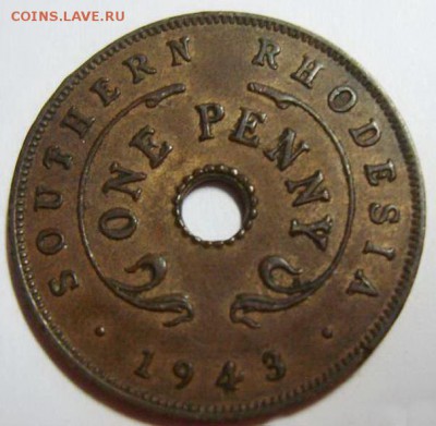 1 пенни Южная Родезия 1943г до 01.05.15г - 55865_2