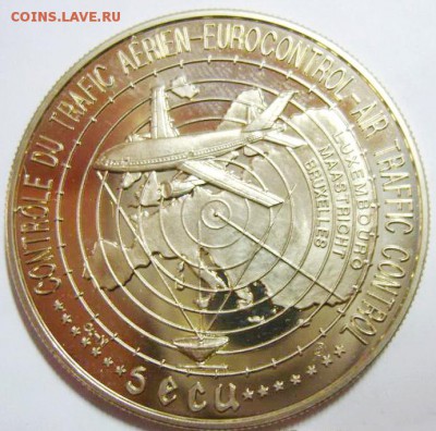 5 экю Люксембург 1996. Иоганн Люксембургский до 01.05.15г - 48972_2_exposure