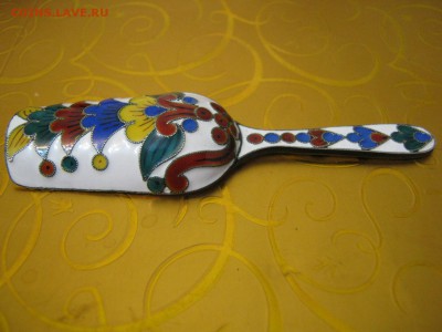 Совочек для сахар (серебро-эмаль) ! - IMG_9012.JPG