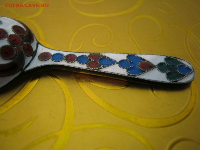 Совочек для сахар (серебро-эмаль) ! - IMG_9017.JPG