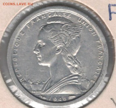 Фр.Сен-Пьер и Микелон франк 1948 04.05.15 в 22.00мск (А932) - 4-спм